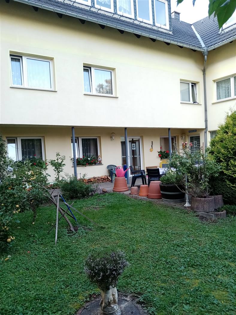 Innenhof der Pension Seitz